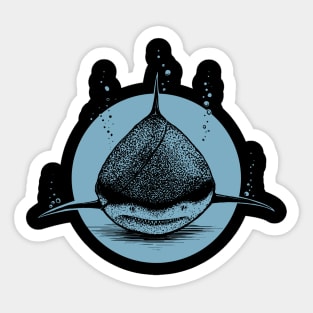 blind shark Sticker